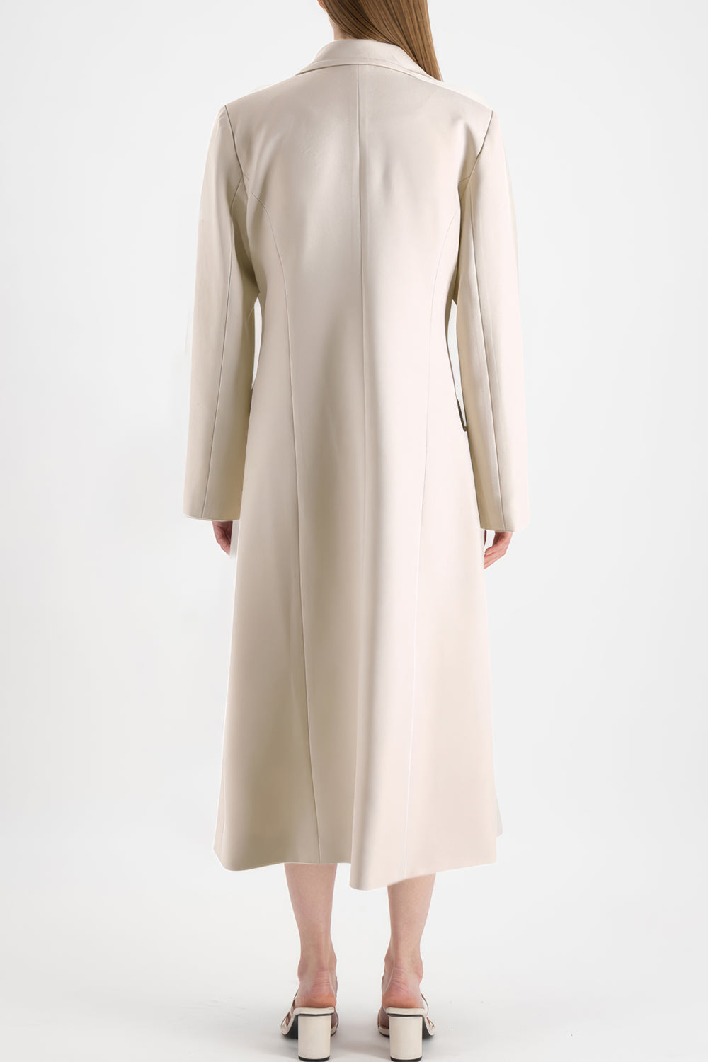 Asymmetric Tailored Maxi Coat