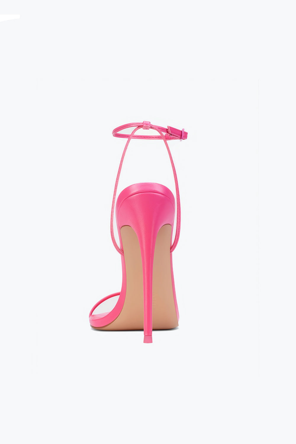 Minimal Strap High Heel Sandals - Pink