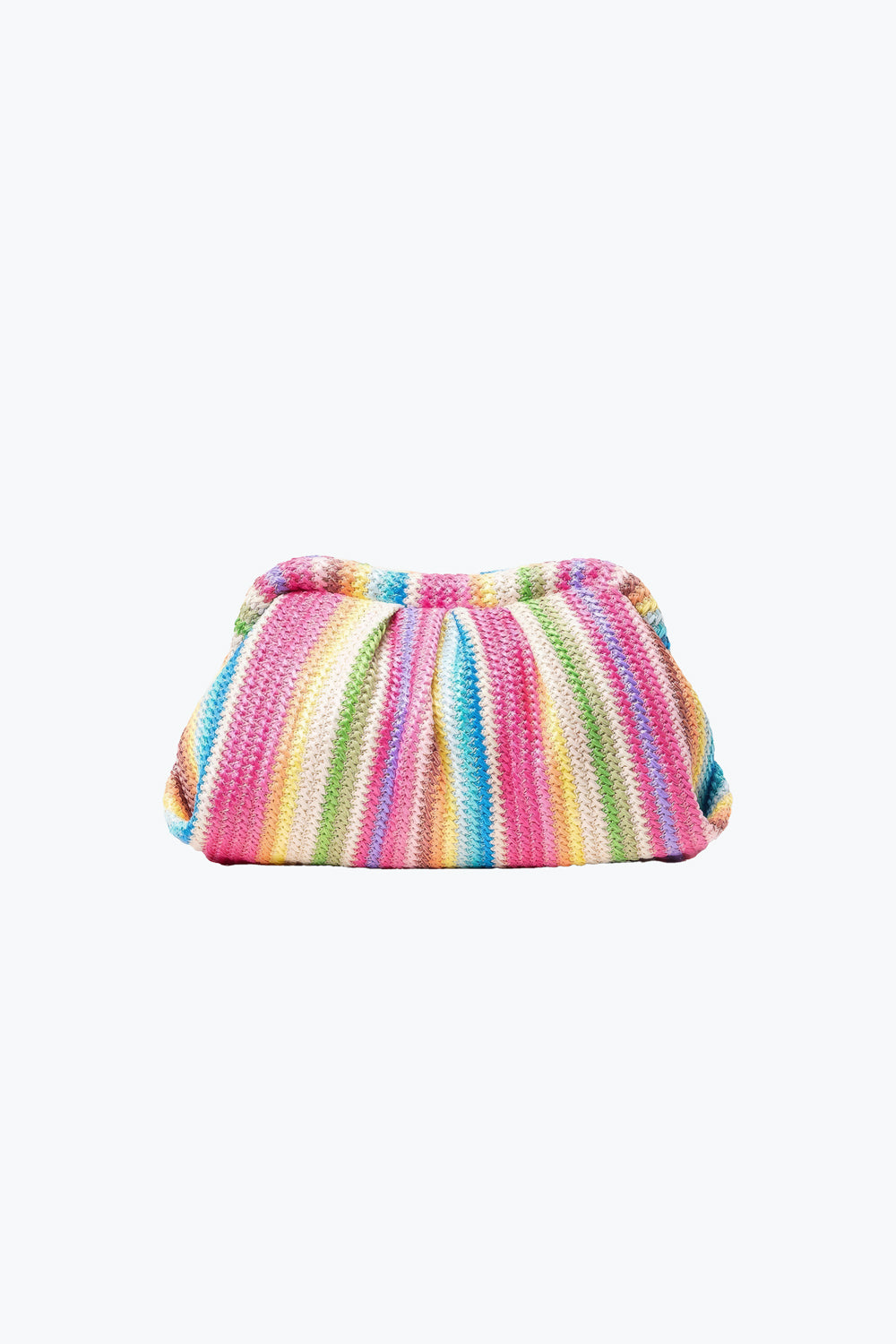 Woven Frame Clutch Bag