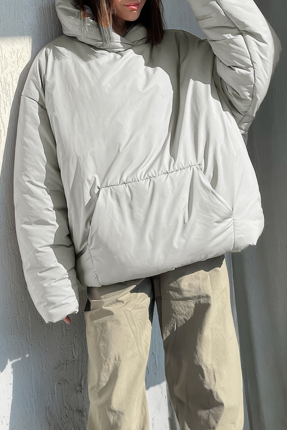 Puffy Hooded Jacket