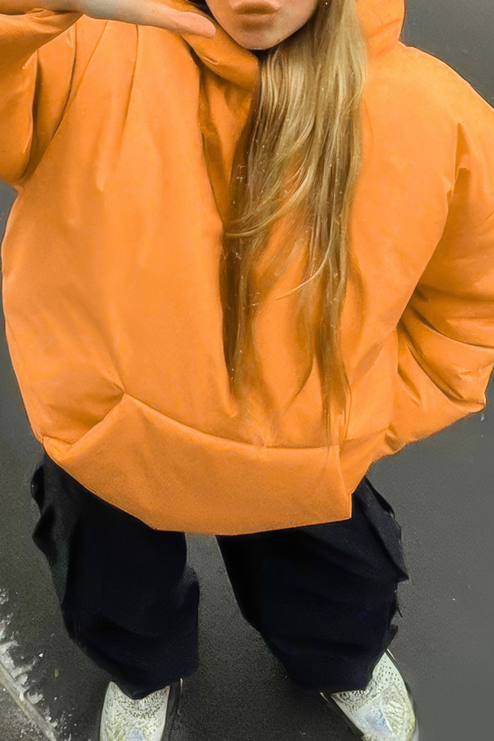 Puffy Hooded Jacket