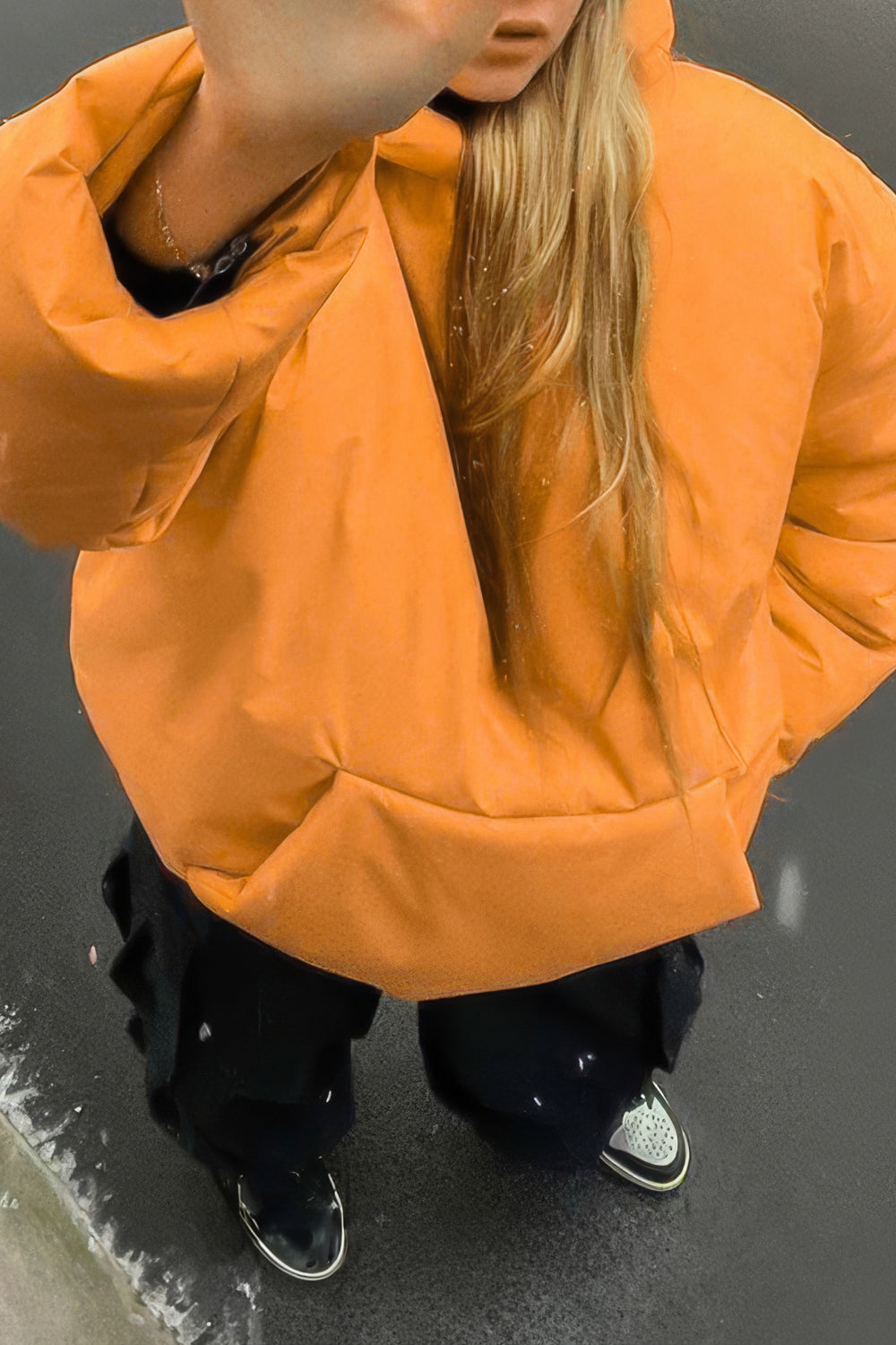Puffy Hooded Jacket