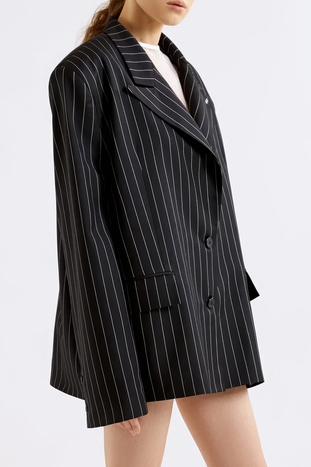 Oversized Stripe Blazer