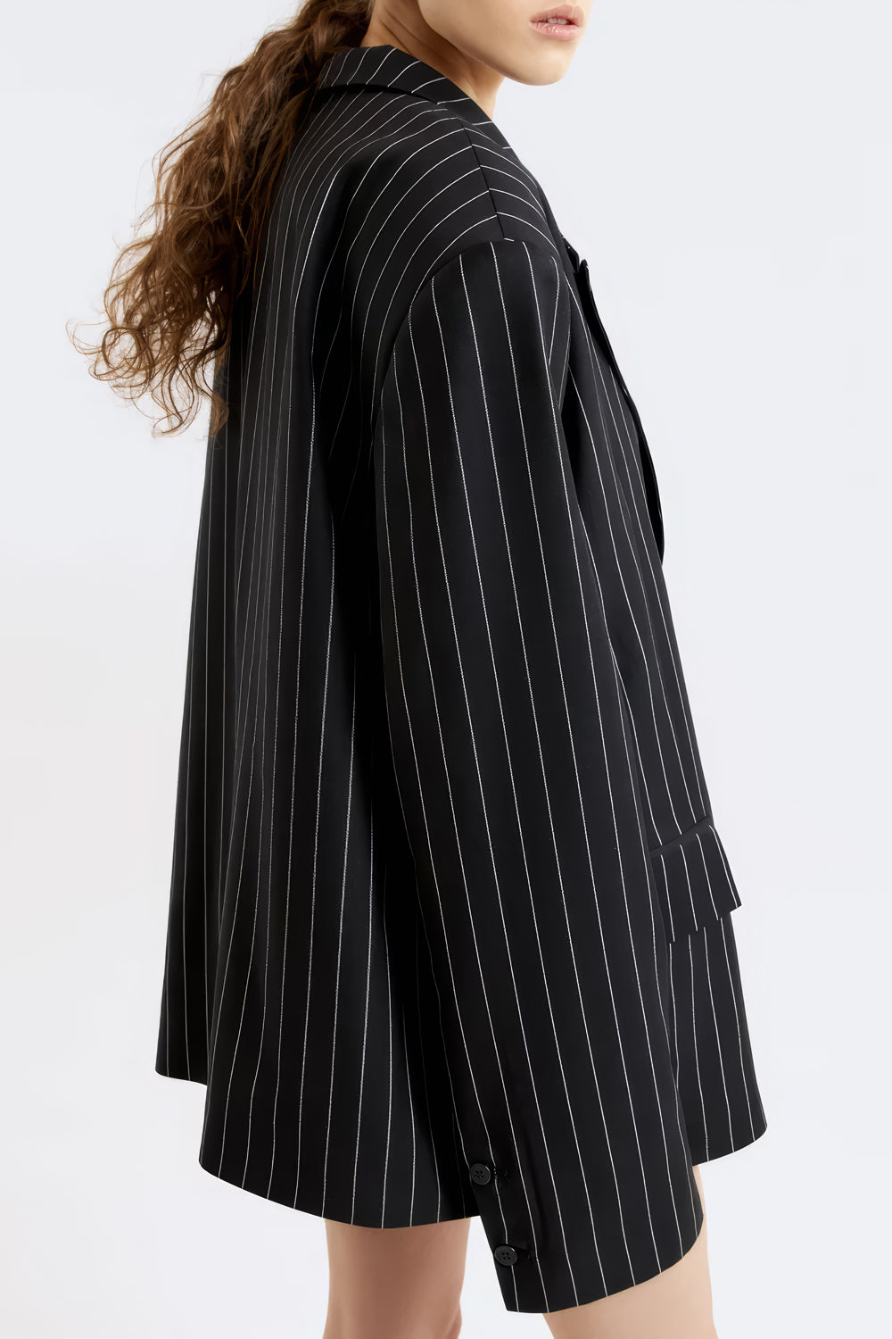 Oversized Stripe Blazer