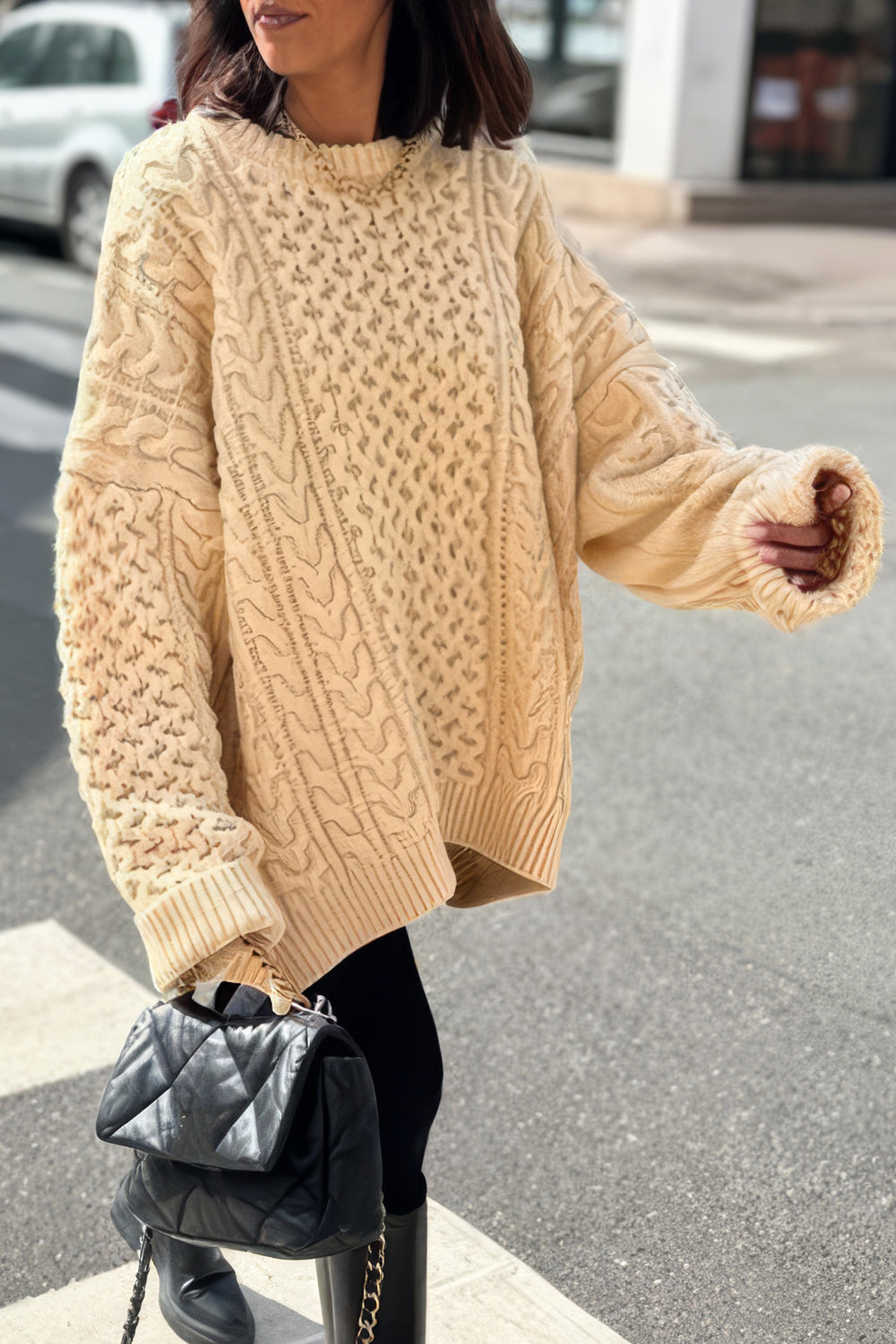 Oversized Knit Sweater
