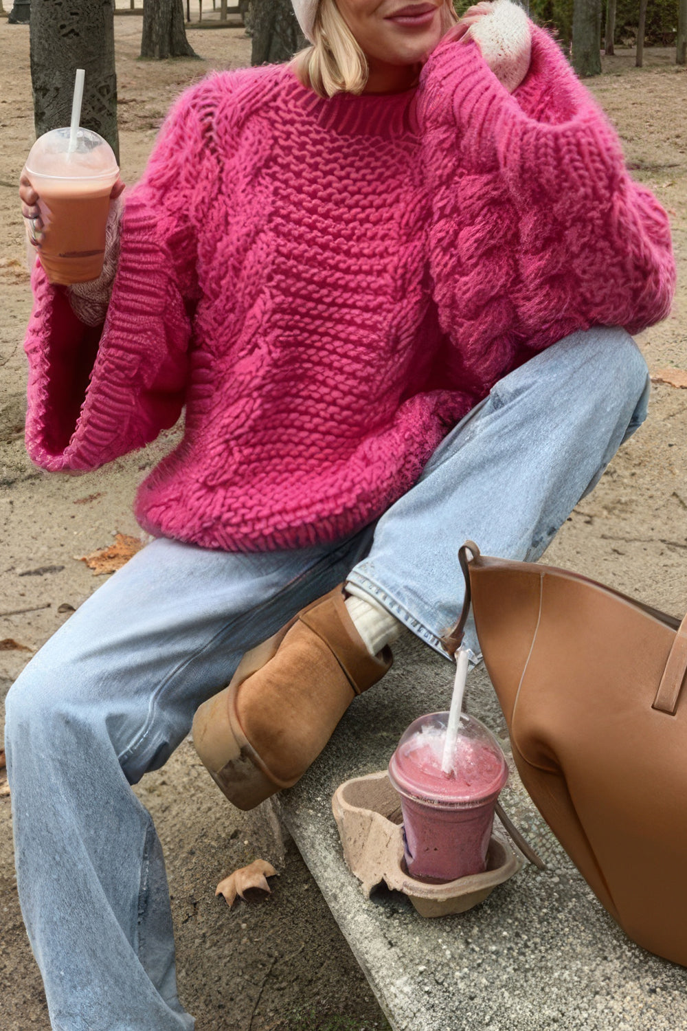 Oversized Knit Sweater