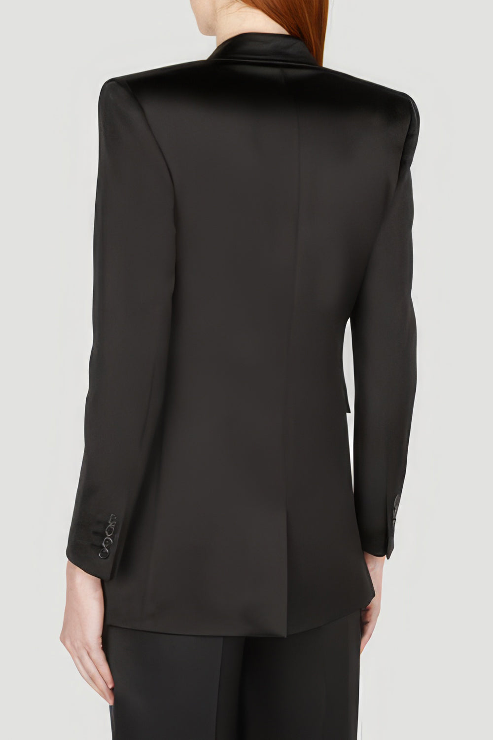 Double-Breasted Structured Blazer